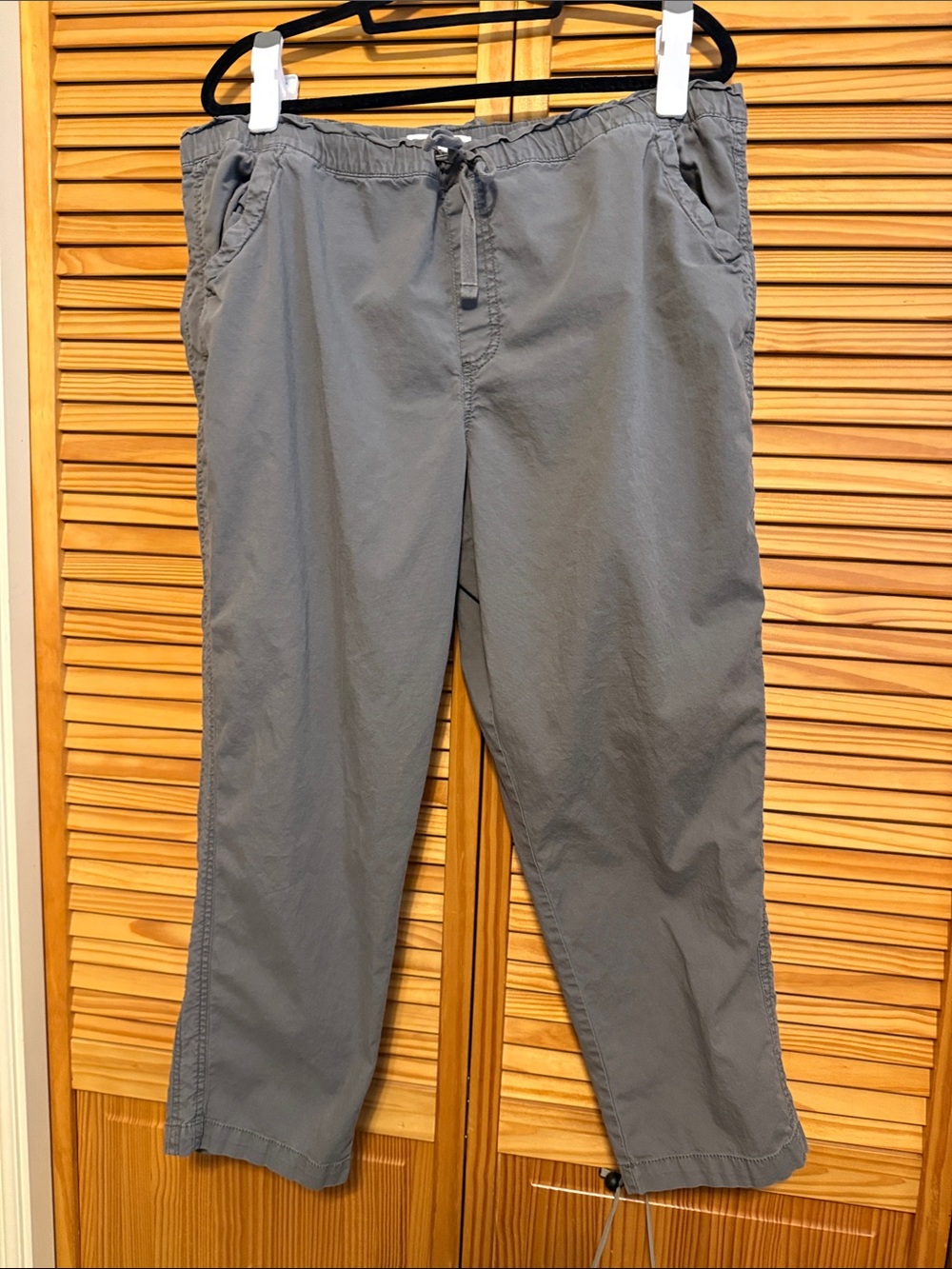 Sonoma Light Gray Drawstring Lounge Pants